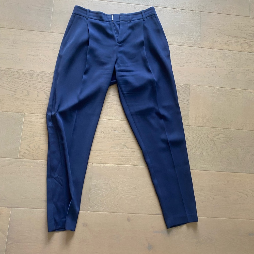 Vince Women's Navy Straight Leg Pants